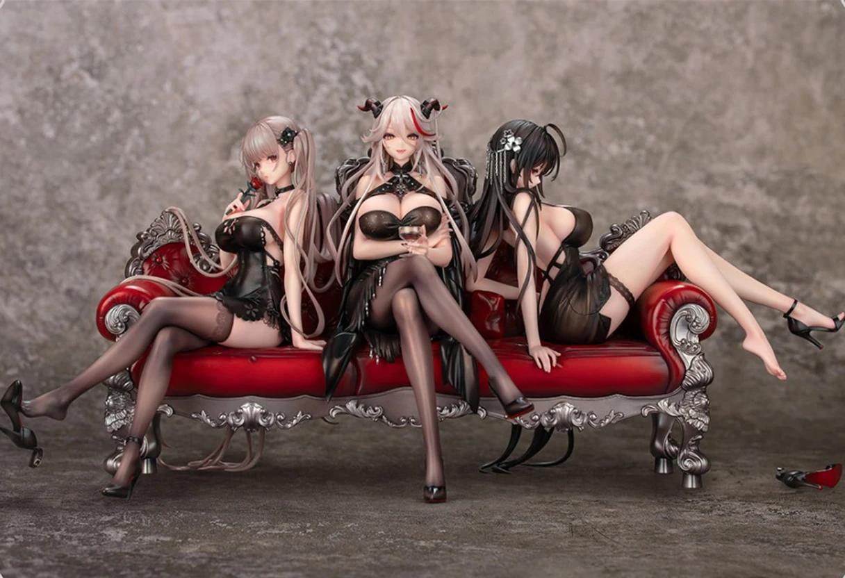 Judai الأصلي Myethos Azur Lane Formidable Taihou Agir Ageir حفل الورد البلاستيكية ألعاب شخصيات الحركة