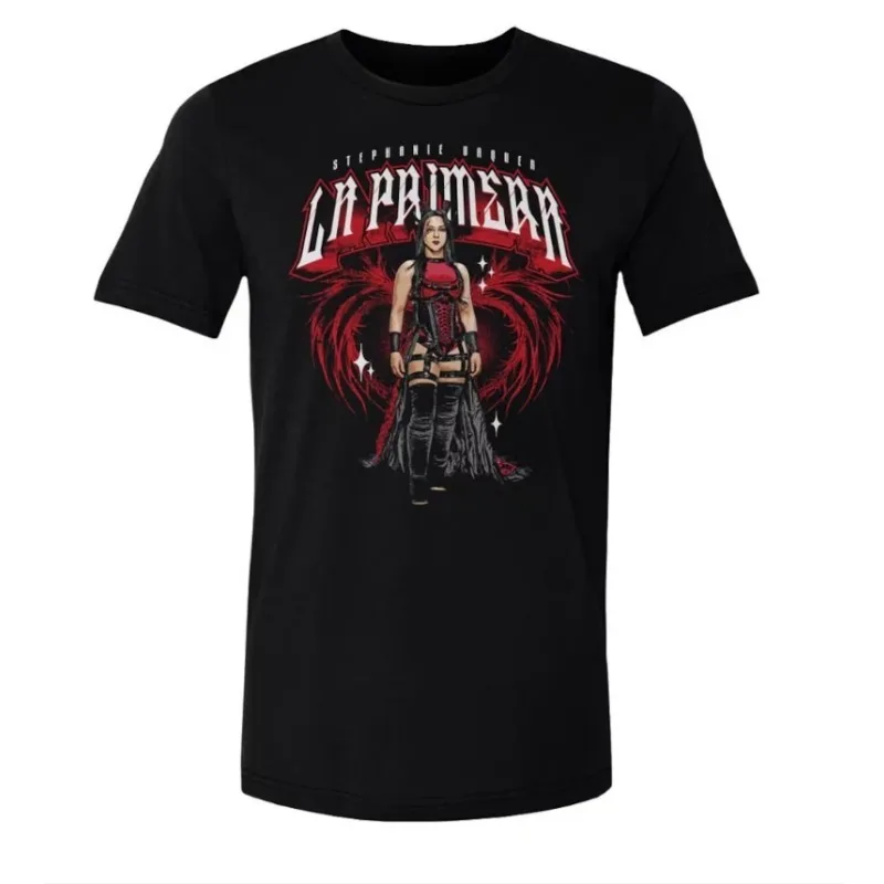 Stephanie Vaquer Merch  Tee T-shirt Merch Men Short Sleeve Tee Unisex Tops Clothes Causal Female Y2K Tops