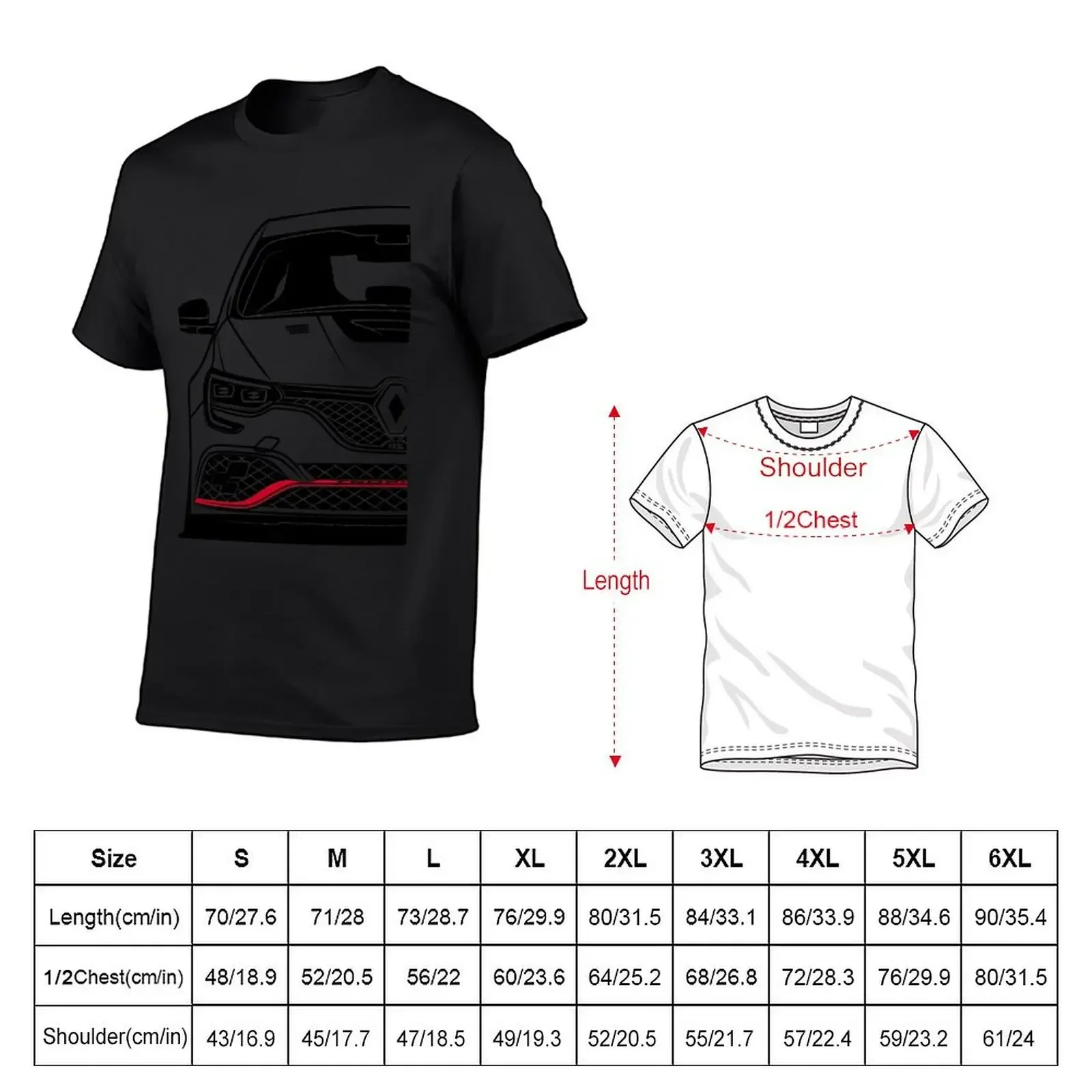 Megane RS TrophyR Best Shirt Design T-Shirt vintage graphic tee shirts graphic tee plus size men clothing