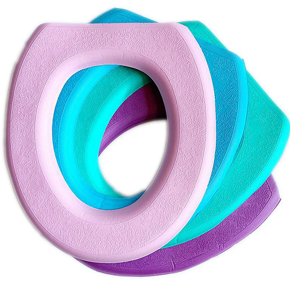 

Bathroom Waterproof Toilet Mat Potty Seat for Disposable O-shaped Cover Cushion