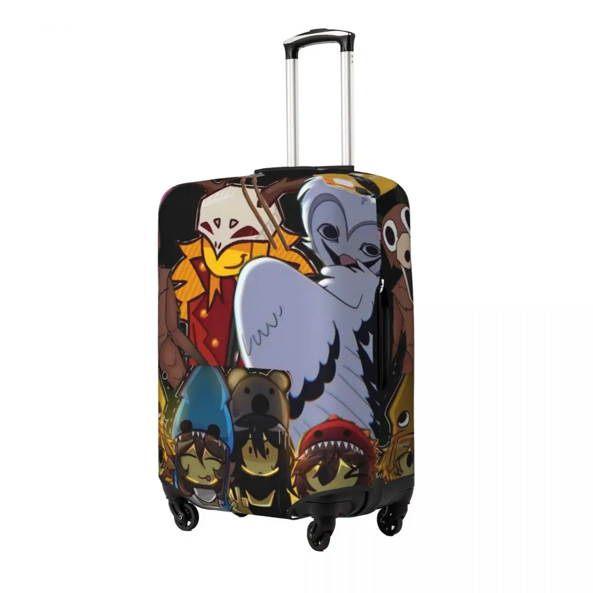99 Nights In The Forest Game Suitcase Cover Cruise Trip Holiday Elastic Luggage Case Protection