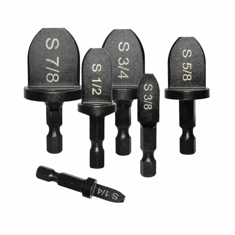 Copper Tube Swaging Pipe for Air Conditioner Refrigerator Flaring Takeover Tools Set Power Supplies 5/6pcs Tube Pipe Expander