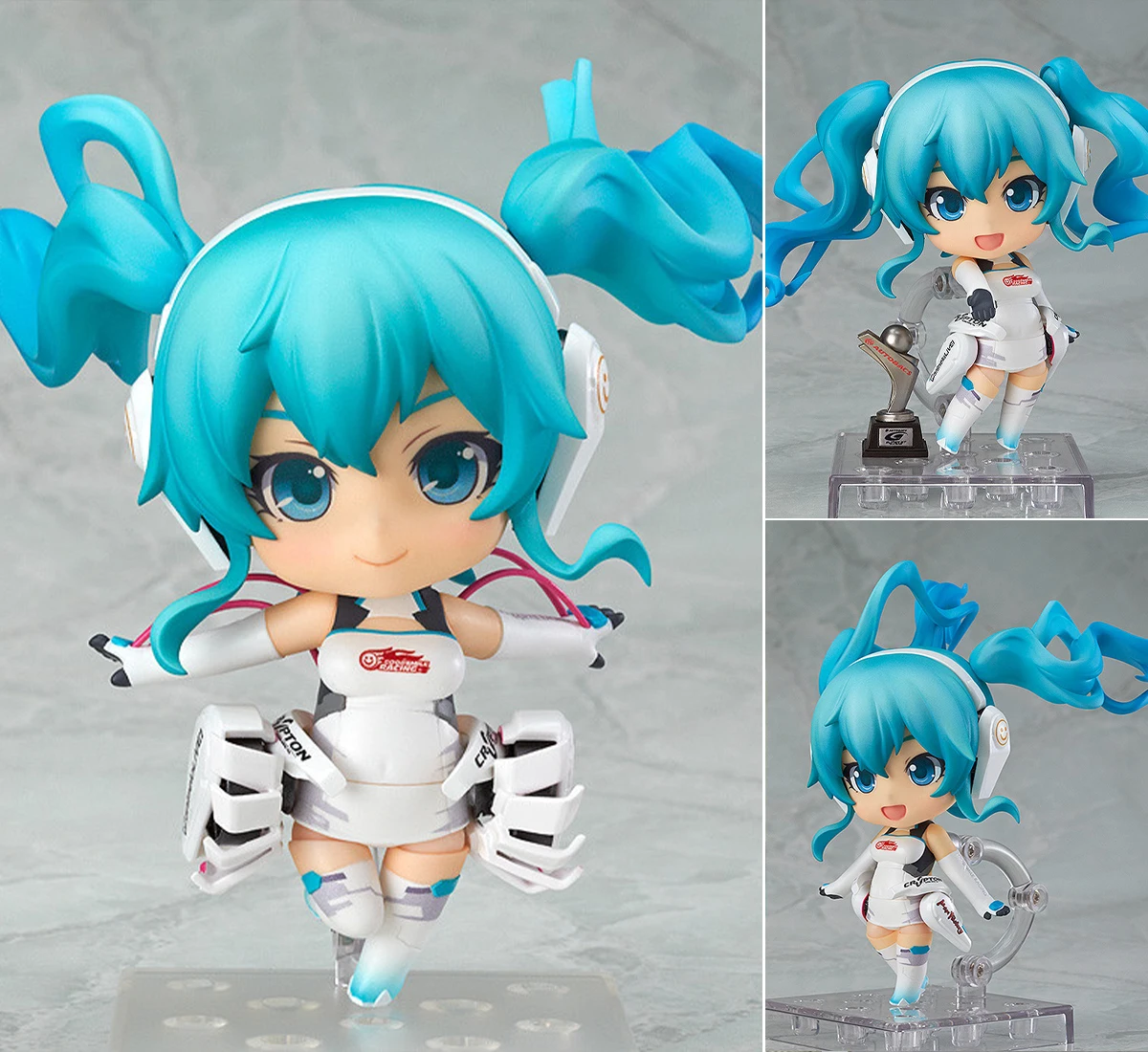 ของแท้จาก Good Smile ตุ๊กตาแอคชั่น/ฟิกเกอร์ นีเดนรอยด์ ( # 636) ( # 517) ( # 414) ฮัตสึเนะ มิคุ เรซซิ่ง 2016 2015 2014 เวอร์ชั่น H=100มม.