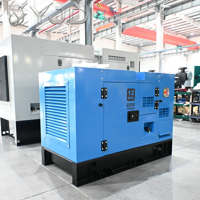 DYJD Factory Price 40kw to 400kw Low Noise Diesel Generator Powered by Baudouin Engine Water Cooled Open Frame with CE