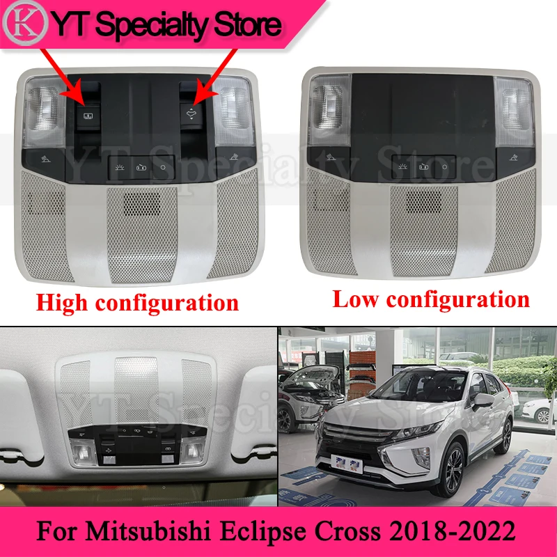 

Kamshing салон автомобиля лампа для чтения для Mitsubishi Eclipse Cross 2018-2022 купольный светильник на крыше люк лампа для чтения