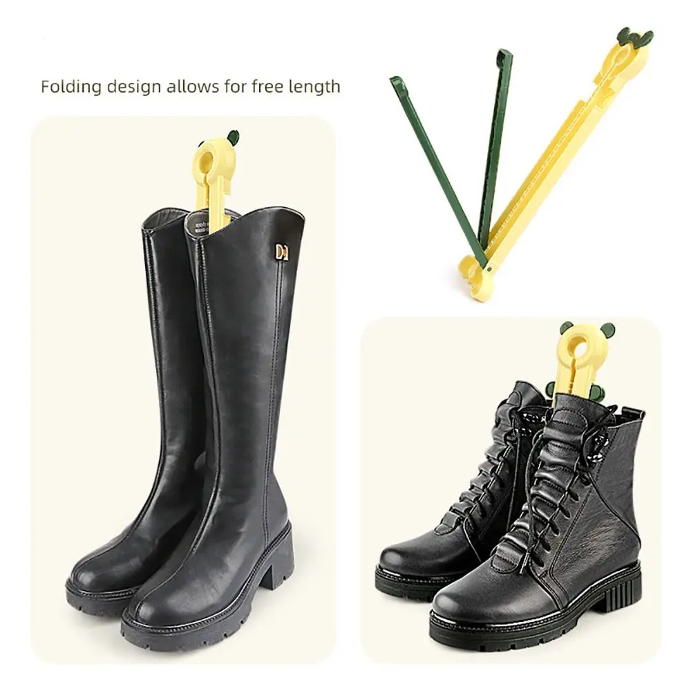 Adjustable Boot Shaper aksesoris gantungan dinding Anti-slip tinggi pemegang sepatu lipat sepatu dukungan berdiri