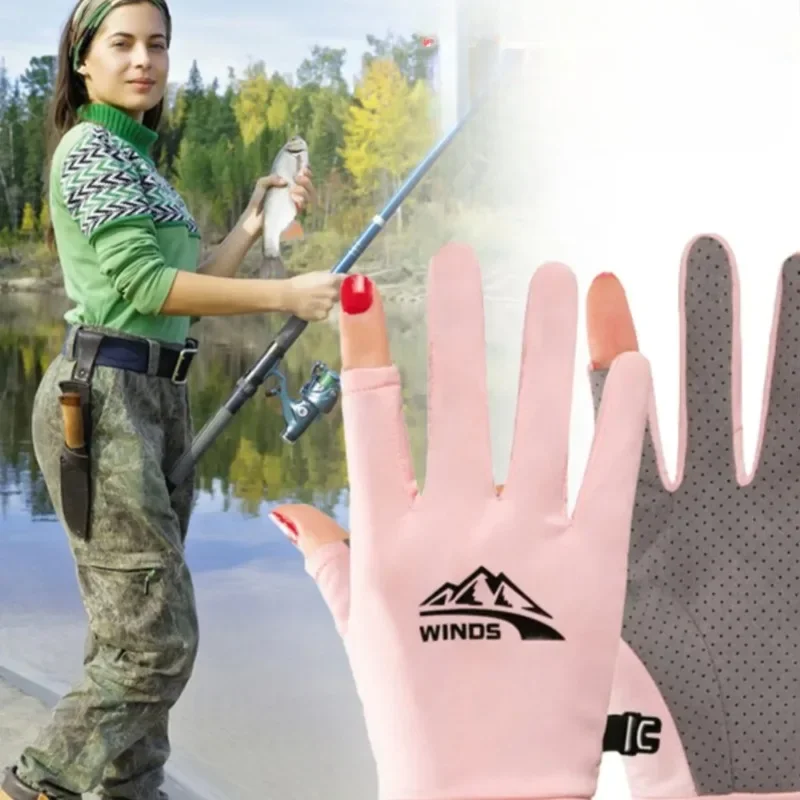 

SP12 Waterproof Fishing Gloves,Breathable Anti-Slip Summer Gear,Cut-Resistant Gloves for Lure Fishing,Unisex Protective Gloves