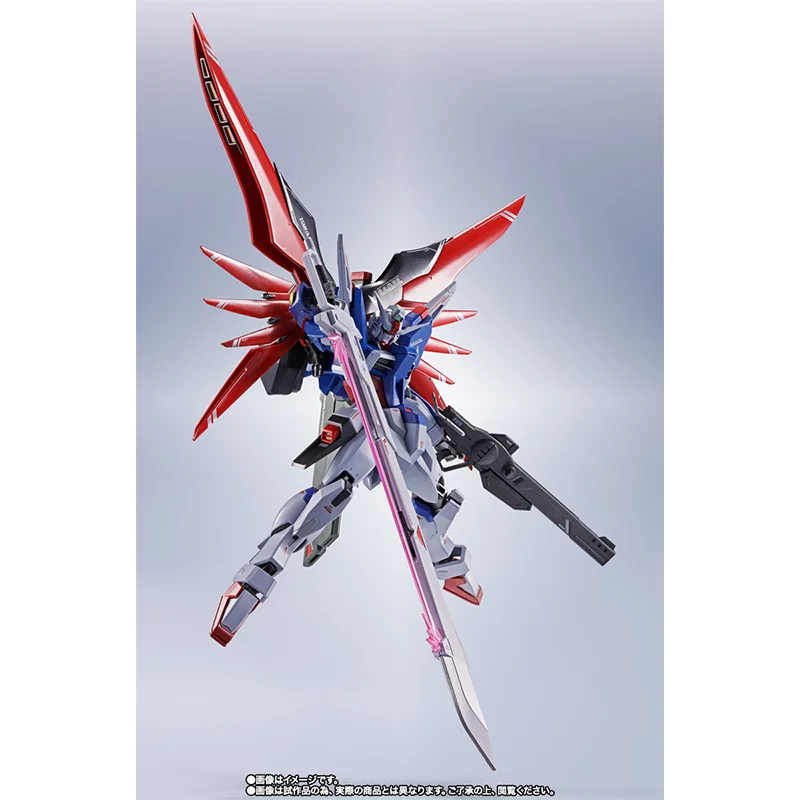 Bandai Metal Robot Spirits Destiny Gundam Spec II Gundam Seed Freedom 14Cm Original Action Figure Model Toy Gift Collection