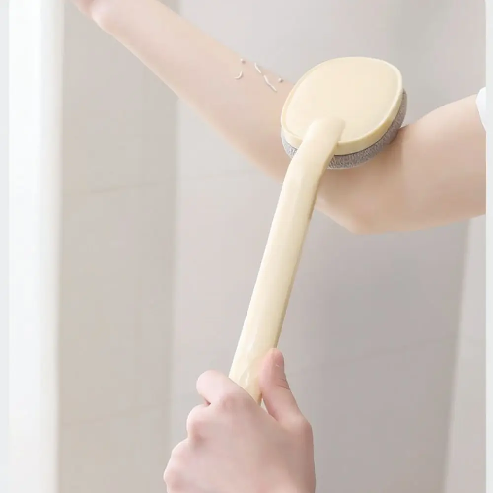 Extendable Bath Brush Back Scrubber Body Exfoliator Shower Tool Comfortable Bristles Skin Care Massager Bathroom Daily Tool