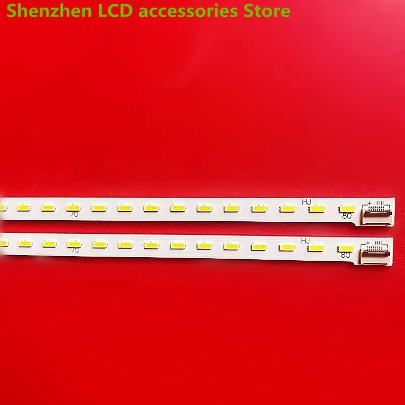 Per T52M460354AI1ET13E55-2SC 46 l3305c 46 l1301c 46 l1305c 46 l3350c 46 l1308c striscia luminosa 58.7CM 80LED 100% nuova striscia di retroilluminazione a LED