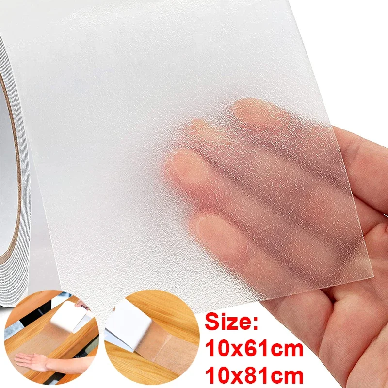 Large Size PEVA Transparent Anti-Slip Strip Baby Non Slip Safety Strips Grip Tape Stairs Steps Floor Shower Waterproof Stickers