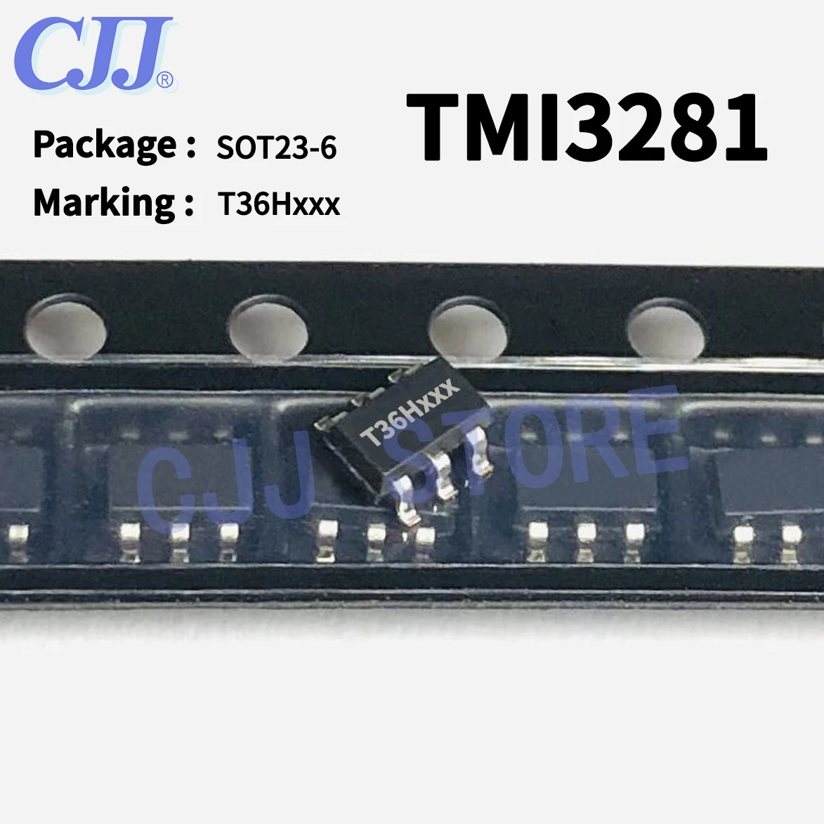

1~3000PCS/Lot TMI3281 T36H Marking T36Ha1B T36He31 T36Hb5C T36H9TA SOT23-6 SMD Step Down Converter IC new and original
