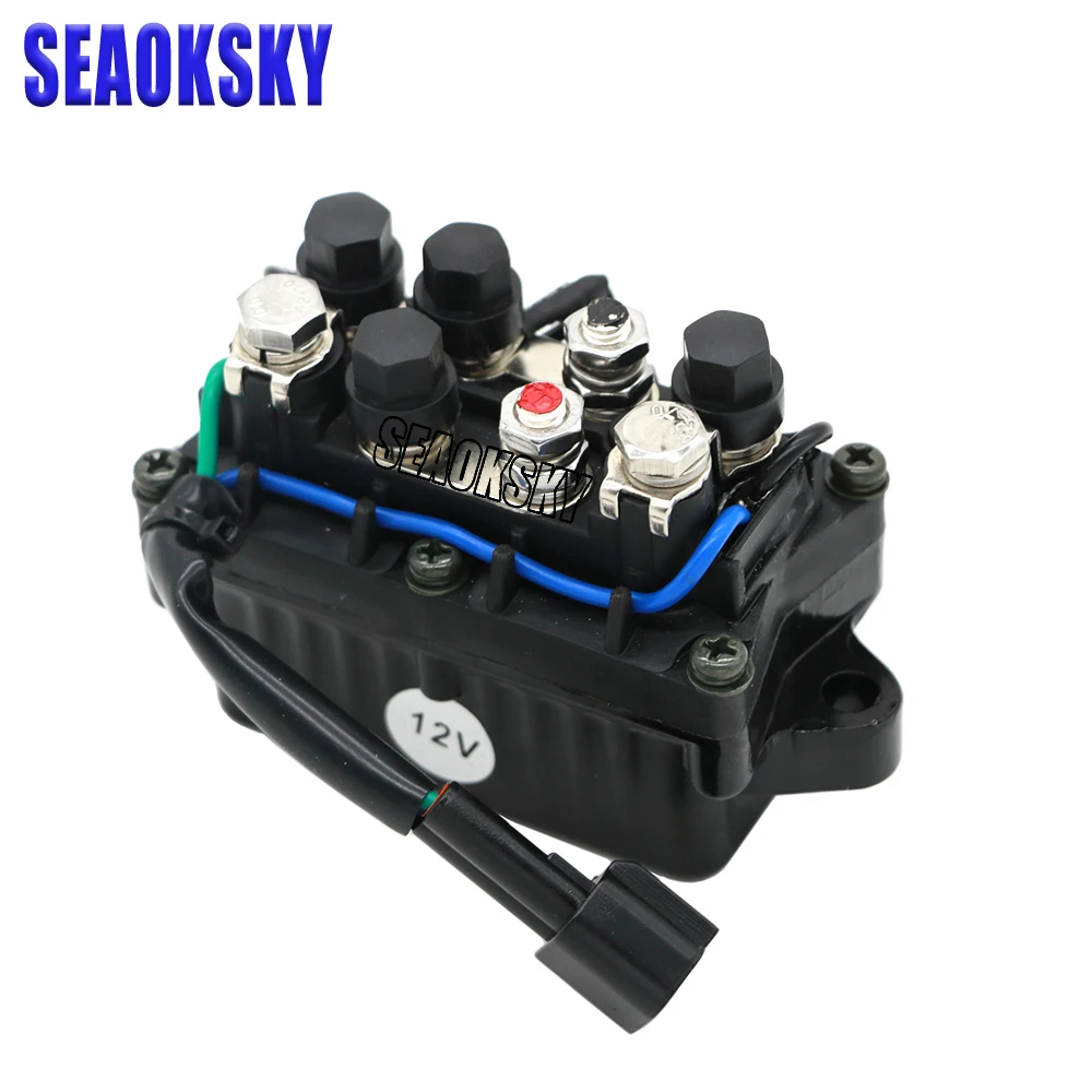 Przekaźnik trymowania dla silnika zaburtowego Yamaha 4-suwowy 25HP-250HP 63P-81950-00-00,63P-81950,63 p819500000 silnik łodzi