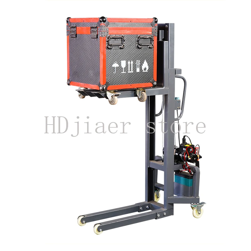

Portable 300kg Small Stage Sound Lift Stacker 1.2m/1.6m Detachable Forklift Condition New