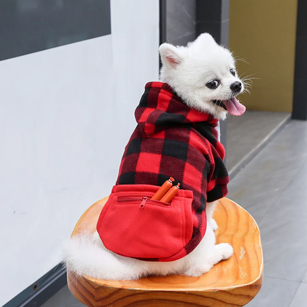 

1Pcs Pet Christmas Costume Easy to Put on Comfortable Little Pet Attractive Look Dress Up Holiday Stand Out Party Winter Warm