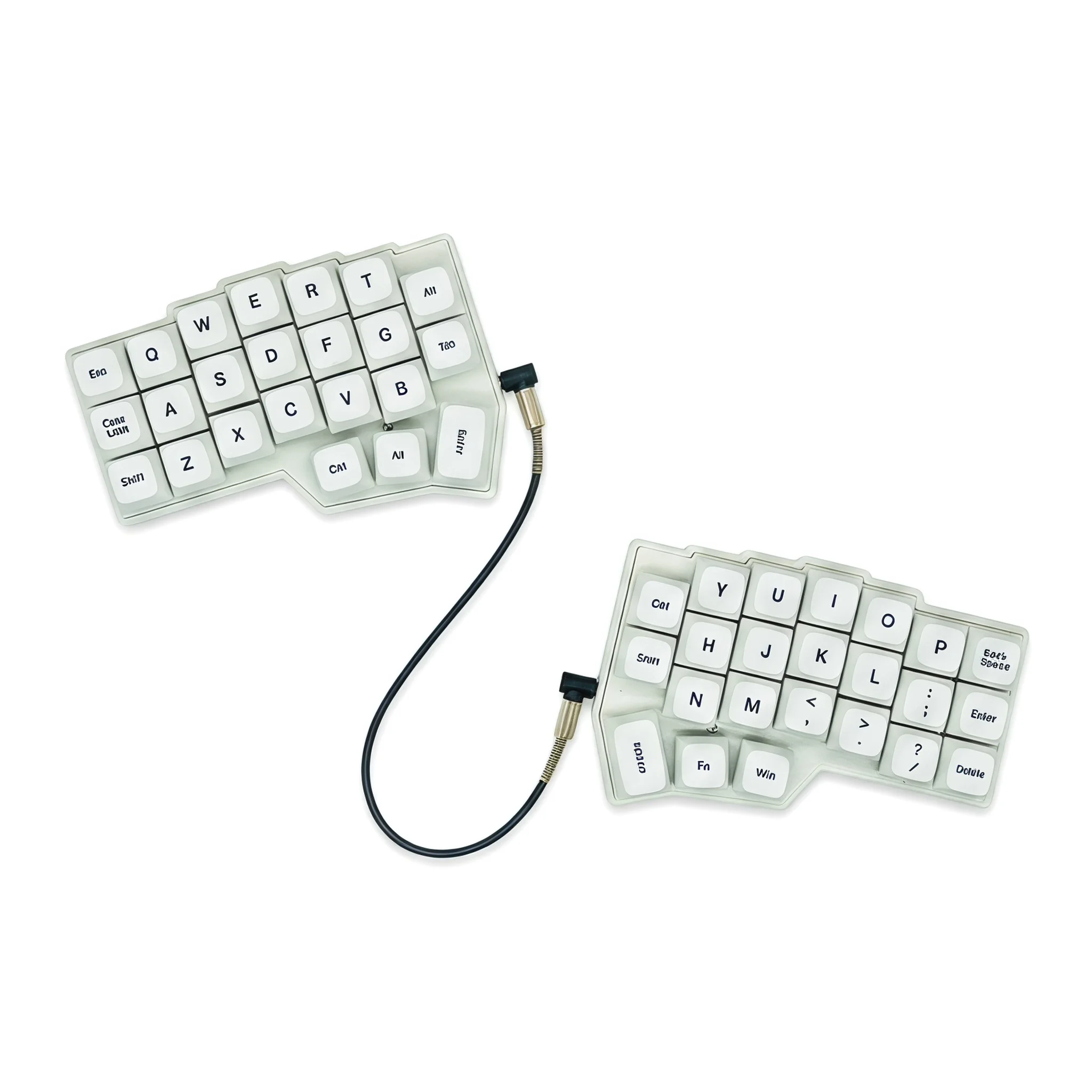 Corne V4 Split Keyboard Mechanical Keyboards Support VIAL Wired RGB Custom Hot Swap Ergonomic Gaming Left and Right Handed