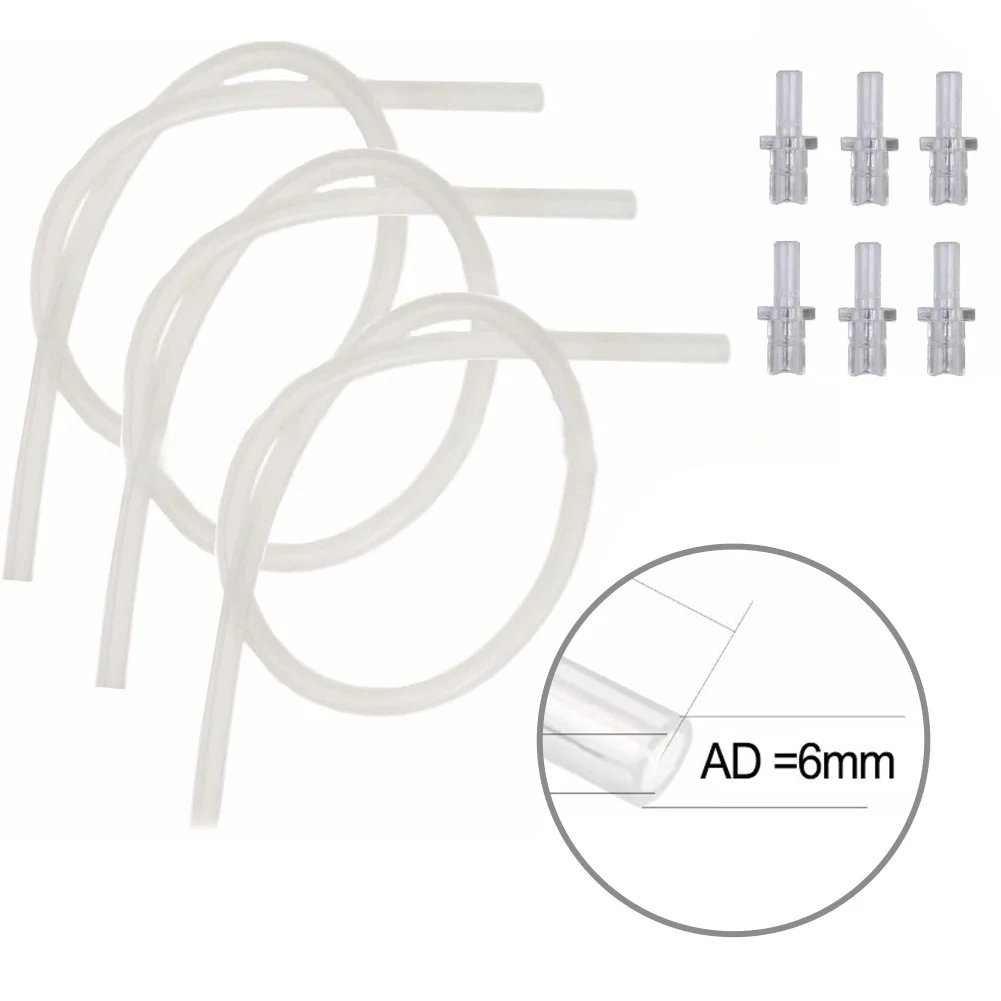 Silicone Milk Hose and Nipple Connector Set 3 Pieces 6 Connectors Compatible with For Coffee Machines Z5 Z6 Z7 Z8