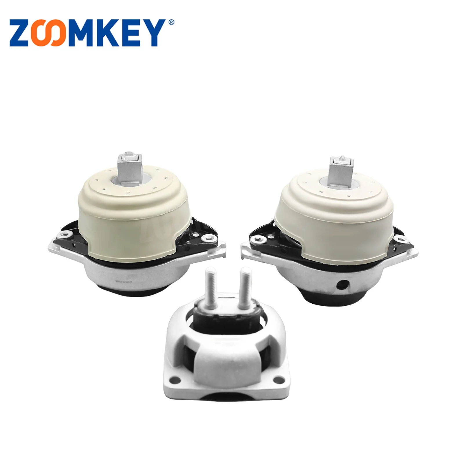 

ZOOMKEY 3pcs Transmission+Engine Motor Mount Mounts For Mercedes GL500 GLS500 ML500