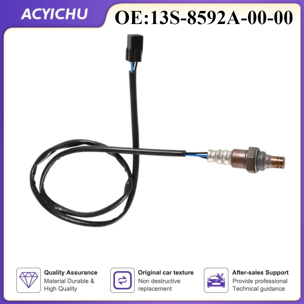 13S-8592A-00-00 Oxygen Sensor 13S-8592A-00 For Yamaha YZF R6 2006-2020 149100-2240 149100-2050 2C0-8592A