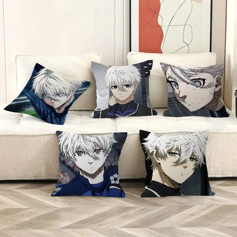 Anime Seishiro Nagi Pillow Gift Home Office Decoration Pillow Bedroom Sofa Car Cushion CoverPillow Case
