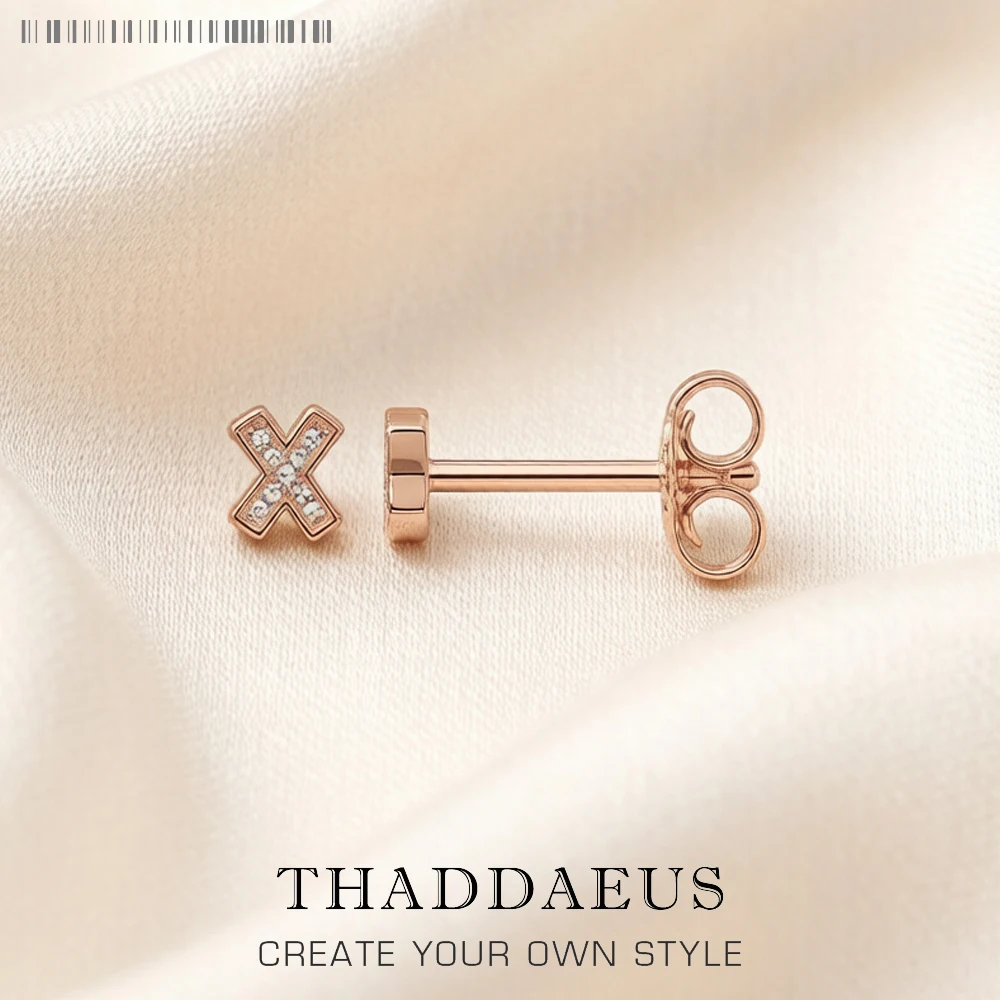 Stud Earrings X Sharp Summer Fine Jewelry In Solid 925 Sterling Silver Fine Jewerly Trendy Gift For Women