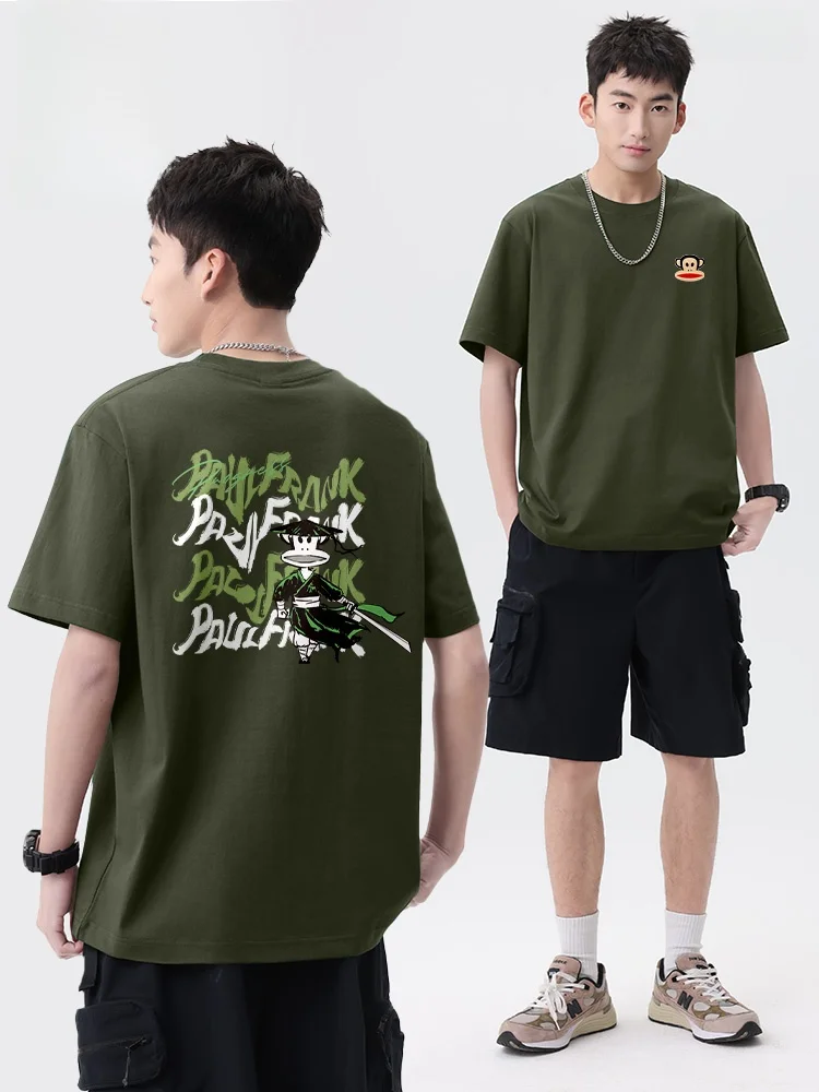 

Мужская хлопковая футболка с принтом обезьяны, дышащая, повседневная, летняя, модная, молодежная, популярная.