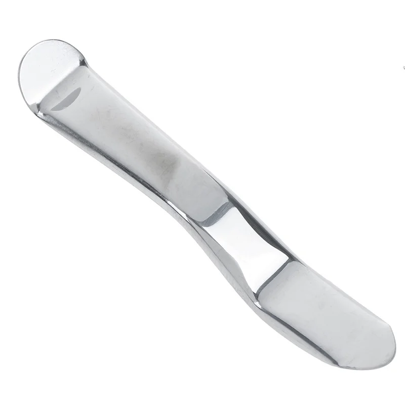 คีมปากตะขอทันตกรรมสเตนเลสรูปตัวเอสที่ดึงริมฝีปากรั้งแก้มเครื่องมือทันตกรรมทีี่เปิดปากโลหะ1ชิ้น