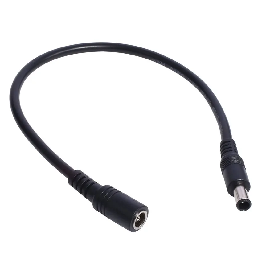 

1/5/10pcs Direct Current Charging Cord 6.5x4.4mm Male to 6.5x4.4mm Female Power Supply Cable for Laptop DC6044 connector