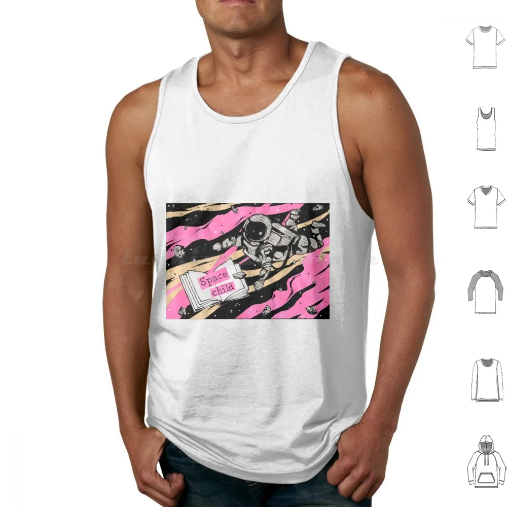 Space Child Tank Tops Print Cotton Ufo Ufoband Music Rockmusic Seventies Eighties Progrock Spacerock Space Prog Metal