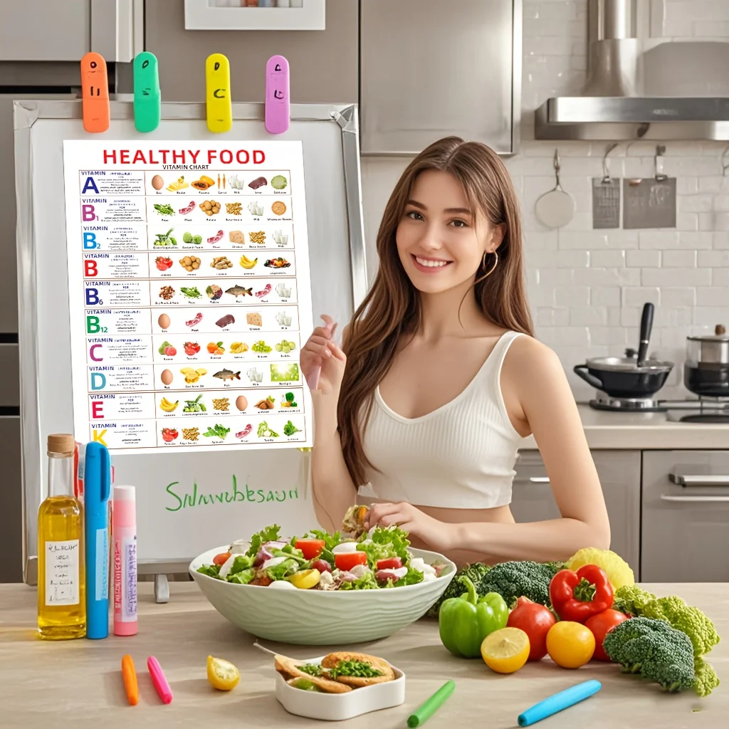 1 طاولة تغذية مغناطيسية صحية ومغذية، مناسبة للمطبخ والثلاجة وألواح غسالة الأطباق