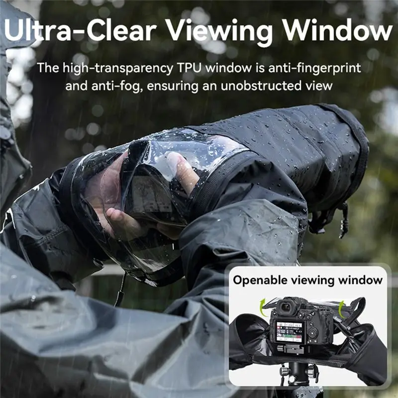 ABKQ-Camera Rain Cover Rain Cover Waterproof Rainy Weather Humid Area Snowy Condition Protect Profession Protection Canon Nikon