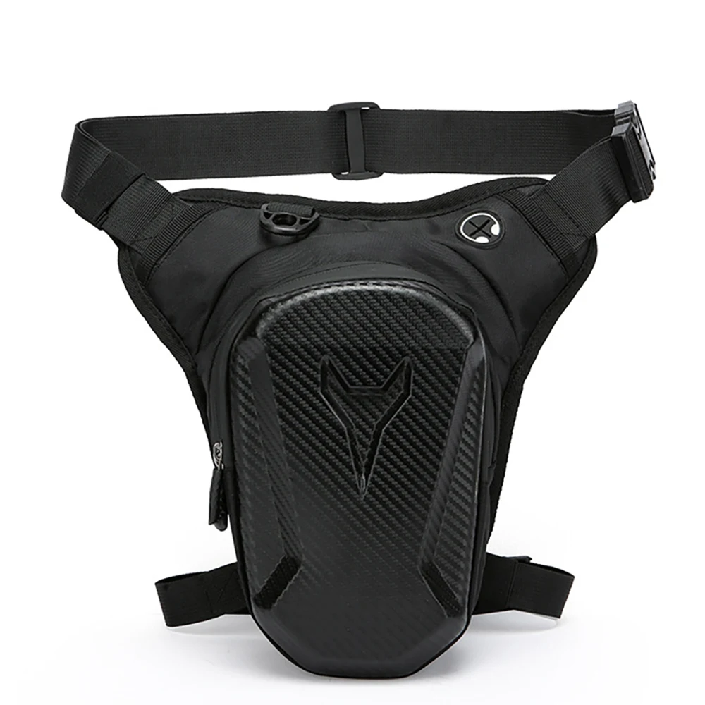 Motorfiets zijtas EVA harde schaal outdoor casual heuptas motorfiets mobiele telefoon portemonnee heup tas