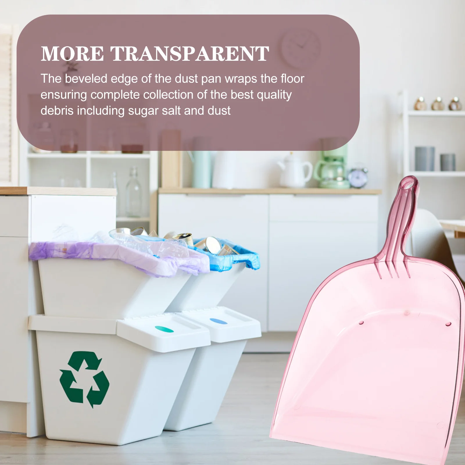 

Portable Plastic Desktop Dustpan Small Handheld Cleaning Tool Durable Garbage Scoop Home Office Kitchen Desktop Dustpan