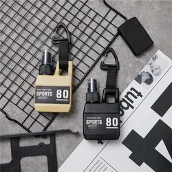 80ml Outdoor Camping Spray Bottle Key Chain Home Travel Portable Press Disinfectant Spray Kit Camping Hiking Accessories