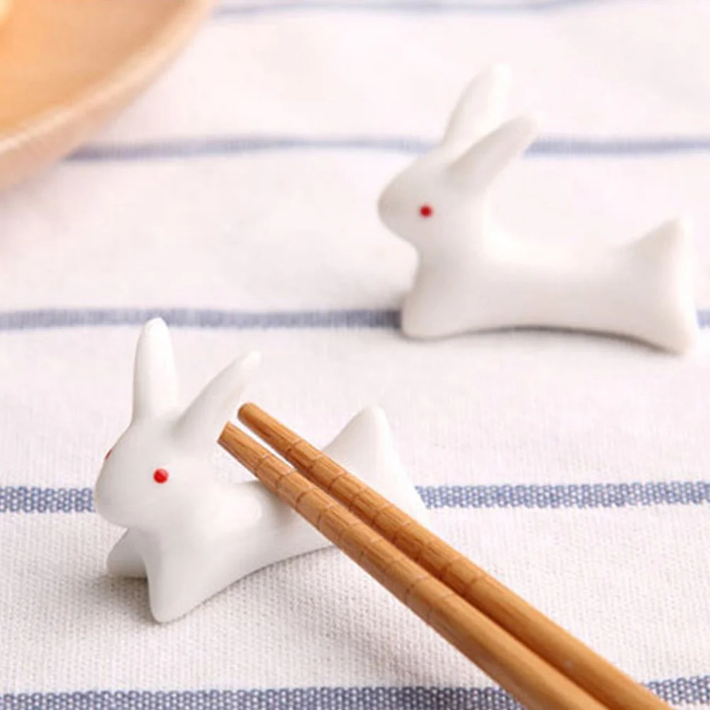 

8 Pcs Holder Fancy Kitchen Utensil Trendy Decorative Chopstick Rest Spoon Rack Stand