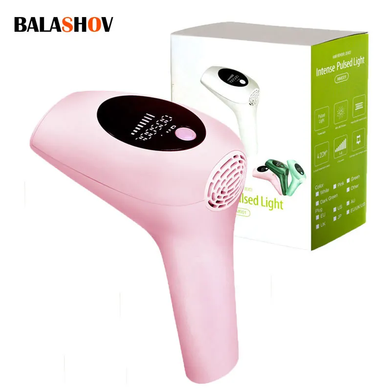 

IPL Hair Removal Laser Epilator for Women Portable 900000 Flashes Permanent Painless Whole Body Photoepilator Laser LCD Display