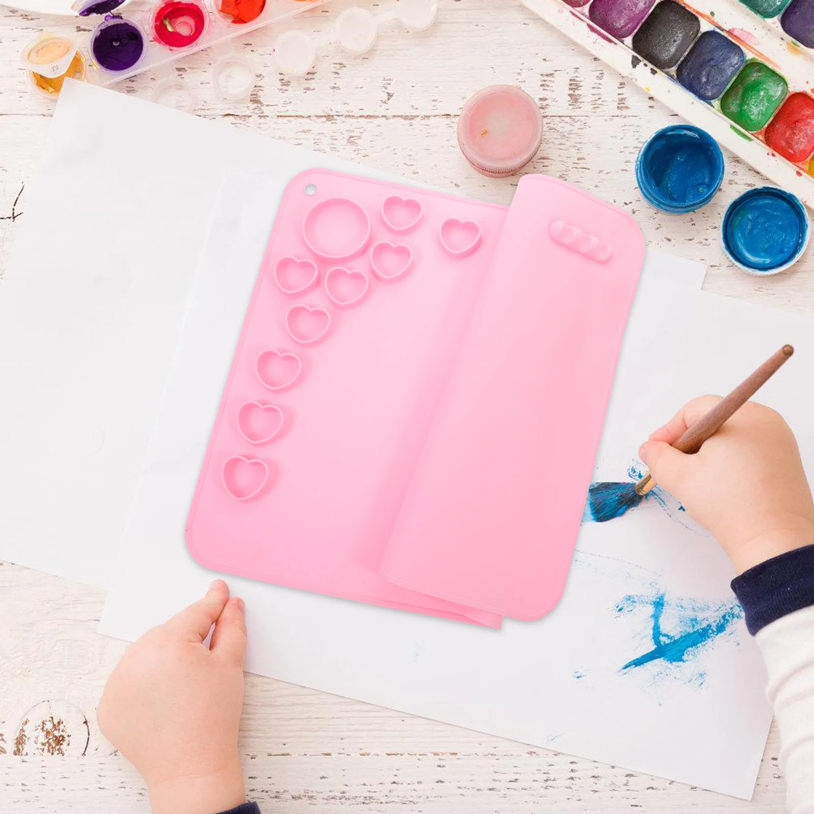 سيليكون الحرفية حصيرة متعددة الوظائف سطح أملس DIY بها بنفسك الراتنج صب اللوحة وسادة لوازم الحرفية ورقة السيليكون الجدول