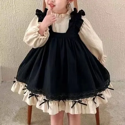 Sweet Cute Black Night Dress Cake Princess Dress Evening Dress