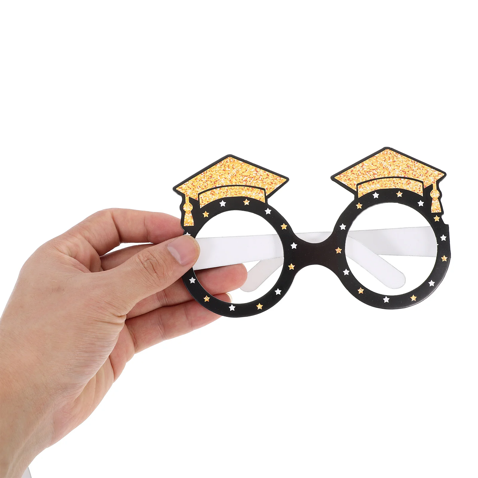 

6 Pcs Graduation Party Glasses Paper Favors Props New Year Photo Booth Supplies Eyeglasses Prom Novelty Designs Lightweight