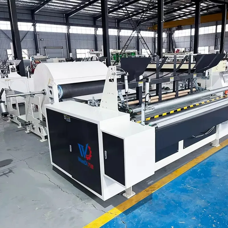 Customized Small Business Mini Toilet Tissue Paper Making Rewinding Machine