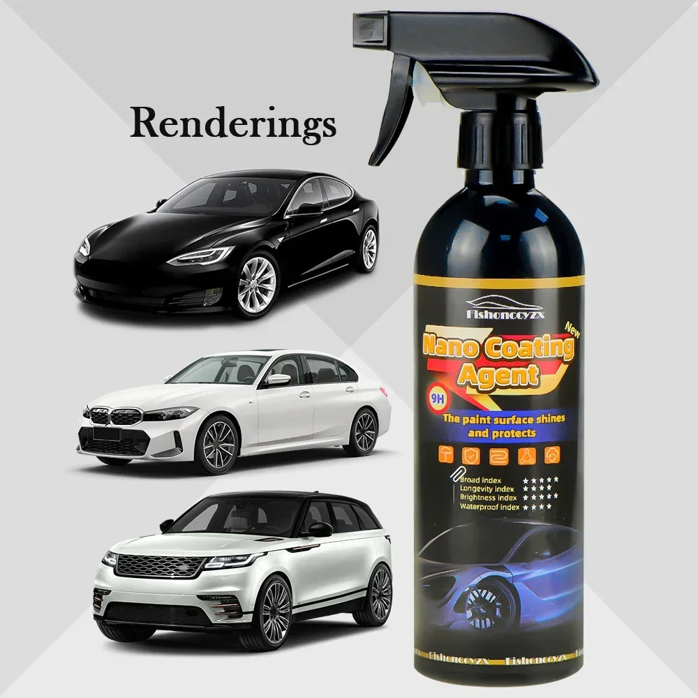 

Ceramic Car Coating 1000ML 9H Nano Liquid Glass Plated Crystal Hydrophobic Waterproof Polishing Paint Hardness Car Polish Wax