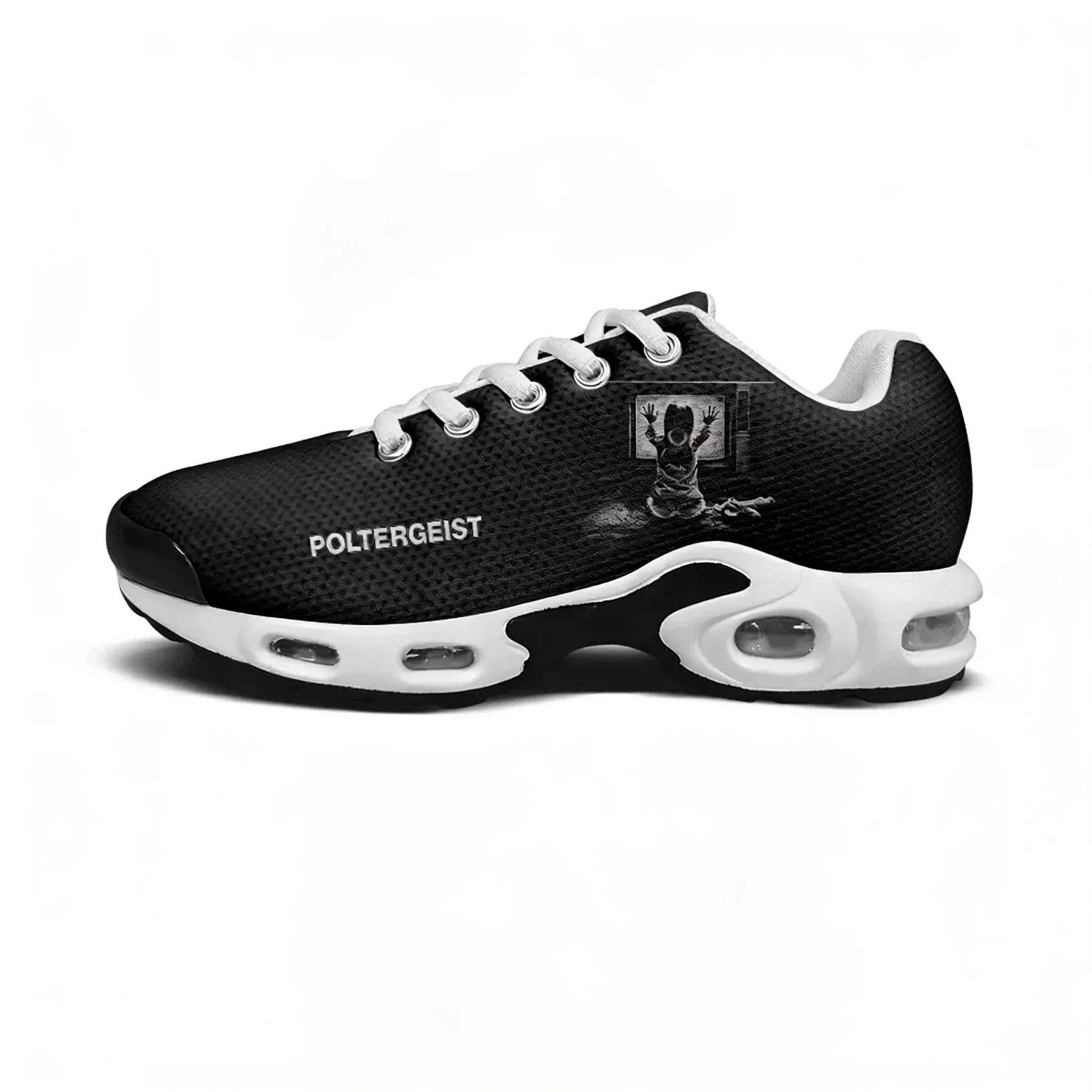 

Poltergeist Lightweight Sports Shoe Tailor-Made Air Cushion Sneakers Mens Womens Teenager Fashion Couple Print Custom Made Shoes