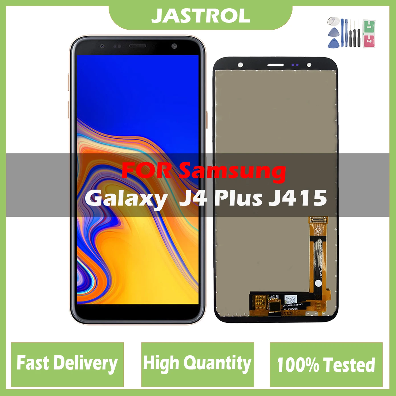 

6.0" SUPER AMOLED For Samsung J4 + 2018 J4 Plus J415 J415F J410 LCD Display Touch Screen Digitizer Assembly Parts+Service Pack