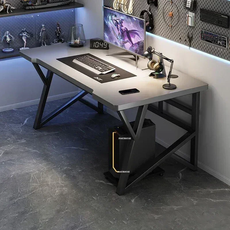 مكتب مكتب بسيط وكرسي مجموعة مكاتب الكمبيوتر الفاخرة الخفيفة أثاث المكاتب سطح المكتب طاولات الألعاب غرفة نوم مكتب دراسة خشبي L #3