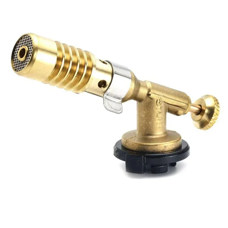 Multifunction Welding-Burner Welding Gas Burner Flame Gas Torch Flame Gun Blow for BBQ Camping Cooking Lighter Heating Camping