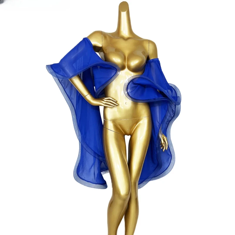 

Wholesale Belly Dance Costume for Womens Chiffon Arm Band Arm Sleeves Dancing Costume Armbands Performance Accessory