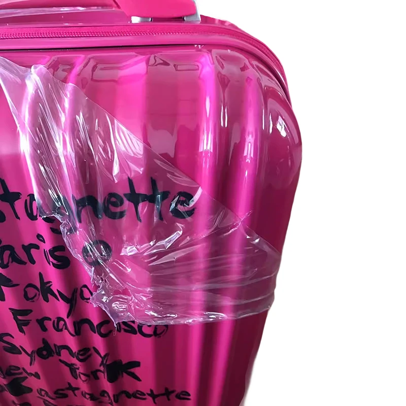 24インチ グラフィティデザイン スーツケース - 超軽量ハードシェルラゲッジ TSAロック & 360度回転付き °   スピナーホイール