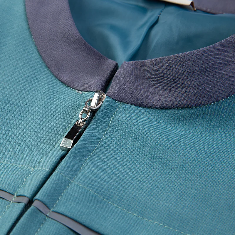 プロパティ ジッパー カーディガン クリーニング ユニフォーム 長袖 秋冬 ゲスト ルーム アテンダント クリーナー ユニフォーム ホテル ゲストハウスPAWorkw