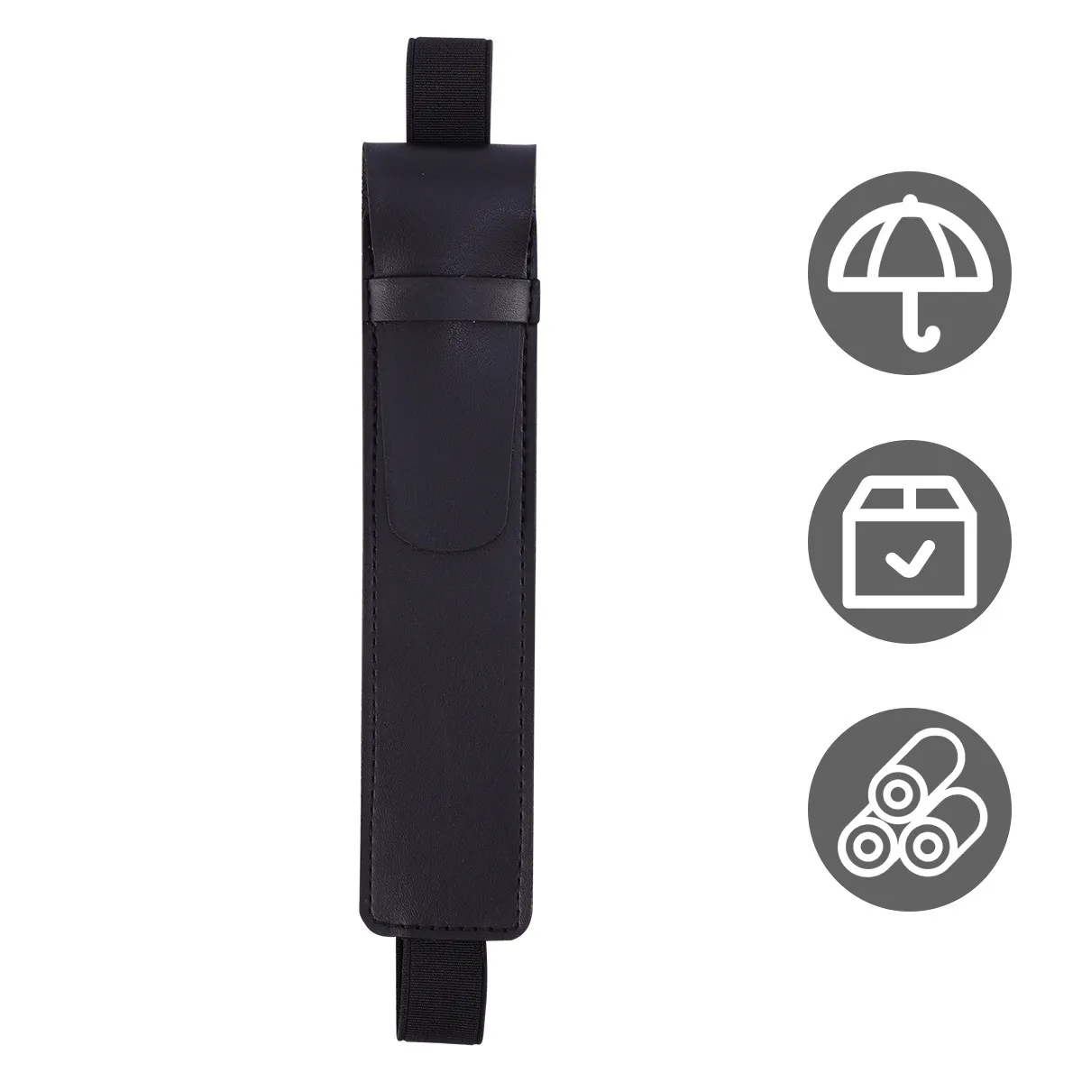 

1Pcs Stylus Pen Protective Pouch PU Universal Storage Bag Elastic Closure Lightweight Compact Design for Pencil S