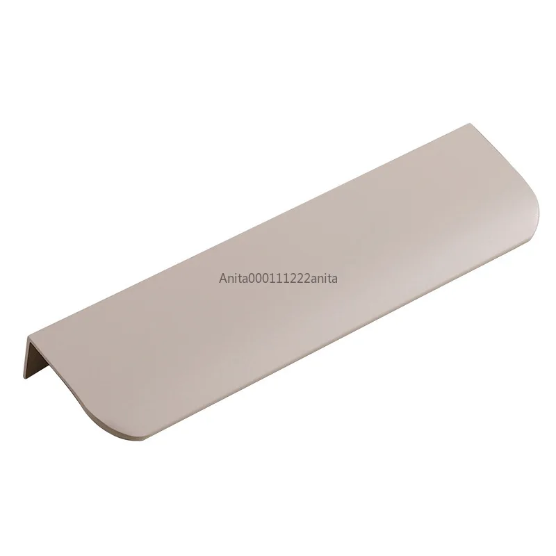 Invisible Wardrobe Handle Minimalist Modern Minimalist Cabinet Door Drawer Cashmere Gray Cabinet Furniture Hardware Small Handle